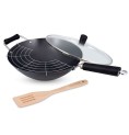 Excellence non-stick wok 31cm setti Excellence non-stick wok 31cm setti