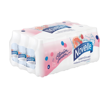 Novelle Vadelma-Veriappelsiini 24 plo