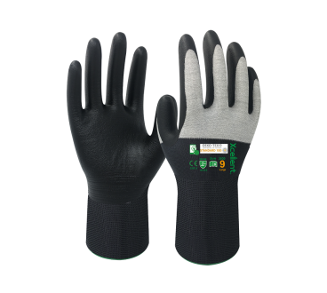 Microvaahto nitriilipinnoitettu käsine