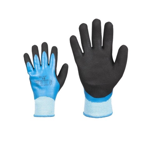 Vedenpitävä viiltosuojakäsine vuorellinen