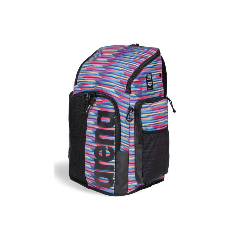 Spiky III Backpack 45 Allover Racing Stripes Tu 130.0