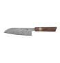 Xin XINCRAFT SANTOKU 17,5 cm DAMASCUS ACID ETCHED XC123