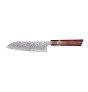 Xin XINCRAFT SANTOKU-VEITSI 17,5 cm DAMASKUS-PEILIKIILLOTETTU