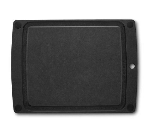 Leikkuulauta 44,5 x 33 cm musta uritettu